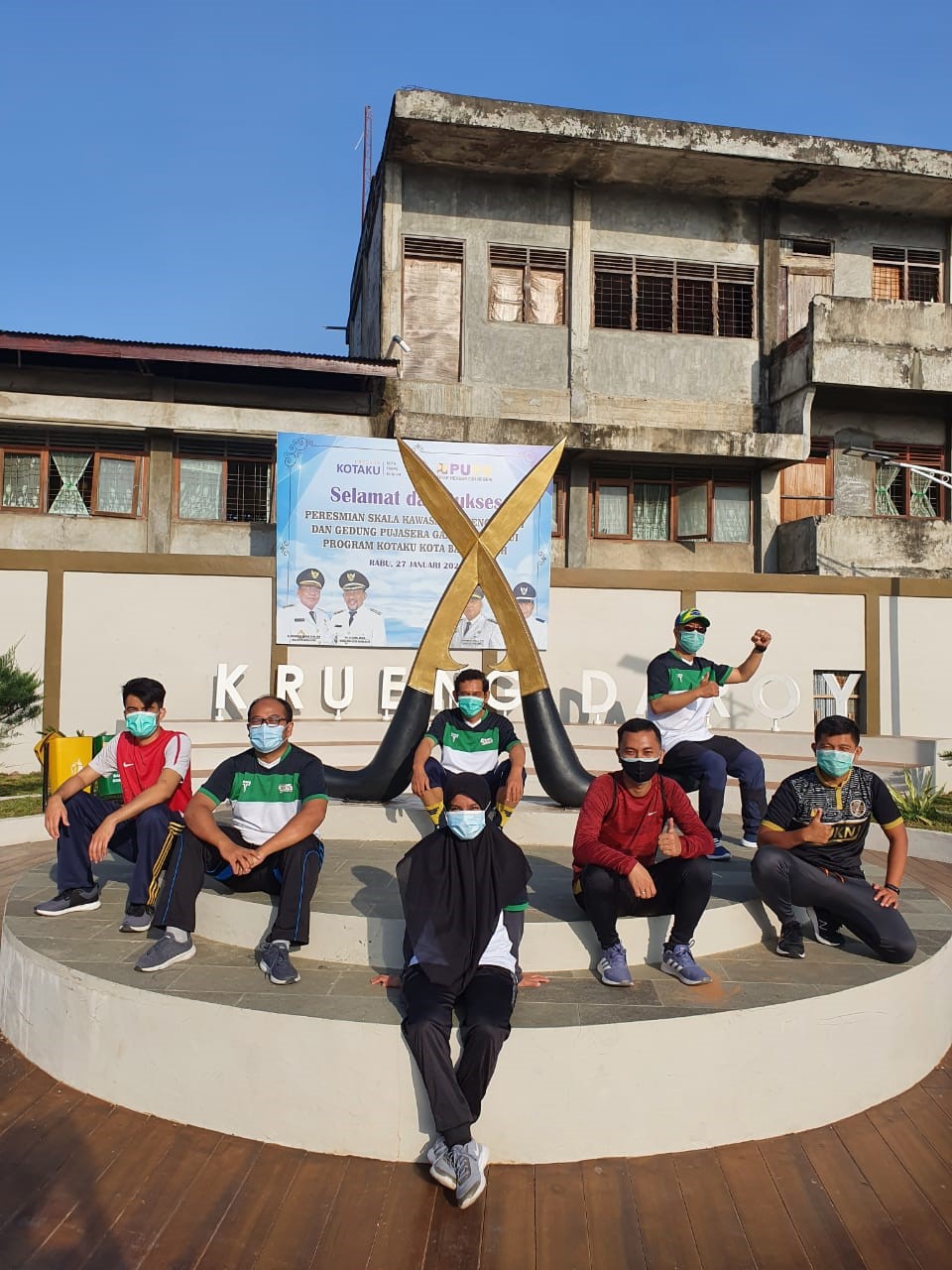Taman Krueng Daroy Contoh Sukses Pengelolaan Bantaran Sungai Di Banda Aceh