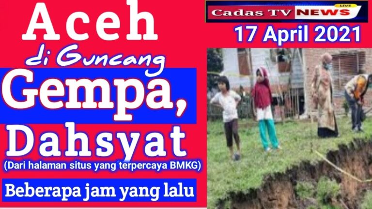 View Gempa Terkini Banda Aceh Hari Ini Gif