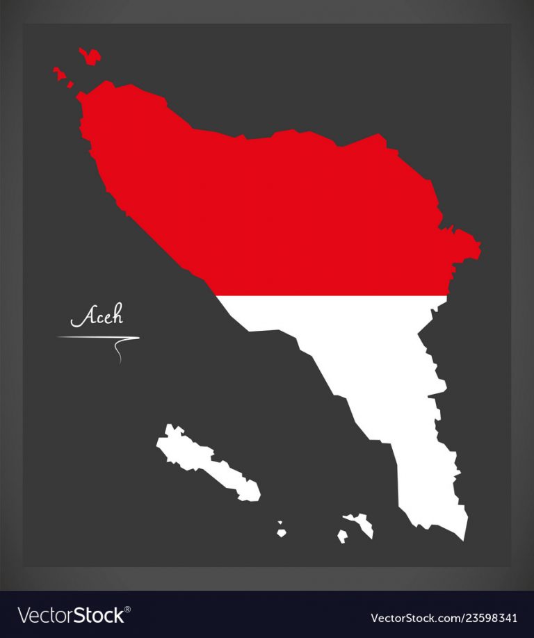 Map Aceh Flag