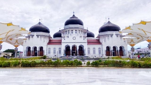 Foto Masjid Baiturrahman Banda Aceh