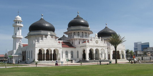 Masjid Baiturrahman Aceh Sebelum Tsunami
