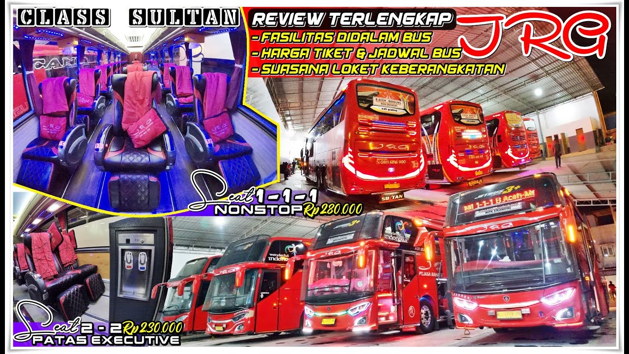 REVIEW TERLENGKAP 3 BUS MEWAH JRG // Perusahaan PENCURI HATI 💘